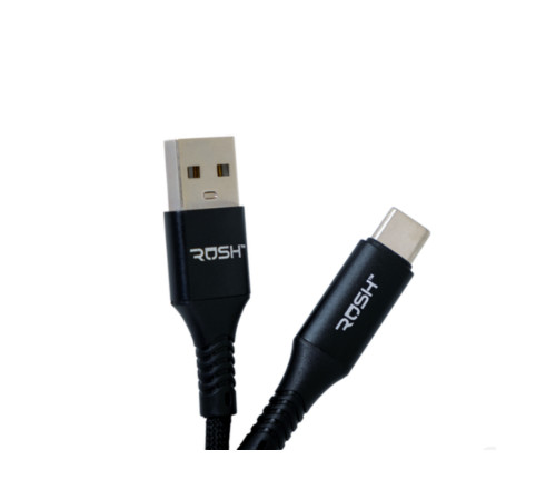 Braided USB-A to USB-C Cable 4ft Fast Charging Data Sync Durable Cord gallery