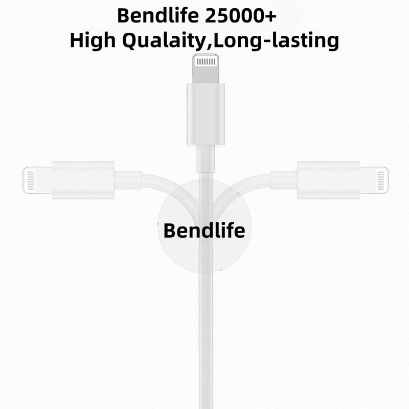 for USB C to Lightning Cable 20FT 1 Pack MFi Certified 27W PD Fast Charging E... gallery
