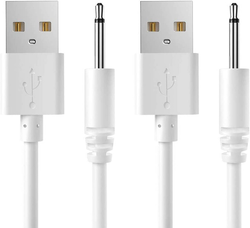 2.7Ft USB DC Charging Cable 2.5Mm Fast Charger Replacement Cord - 2 Pack gallery