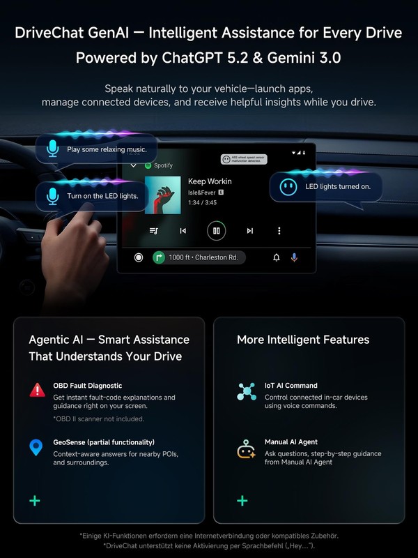 Wireless CarPlay Adapter, Magic AI Box with DualWiFi Stability Enjoy Video & ... gallery