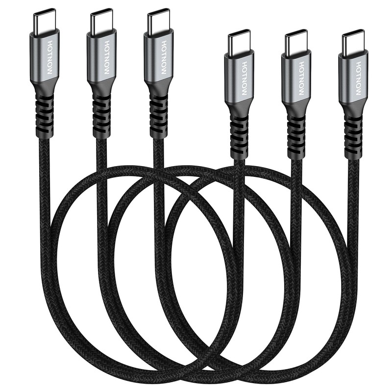 USB to USB Cable, 6FT 3 Pack,to Cable Fast Charging 65W Charger Cord for iPho…