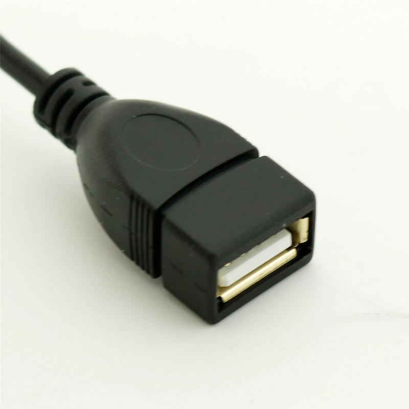 1x Gold USB 3.1 Type C Male to USB 2.0 A Female Converter Cable Adapter Portable gallery
