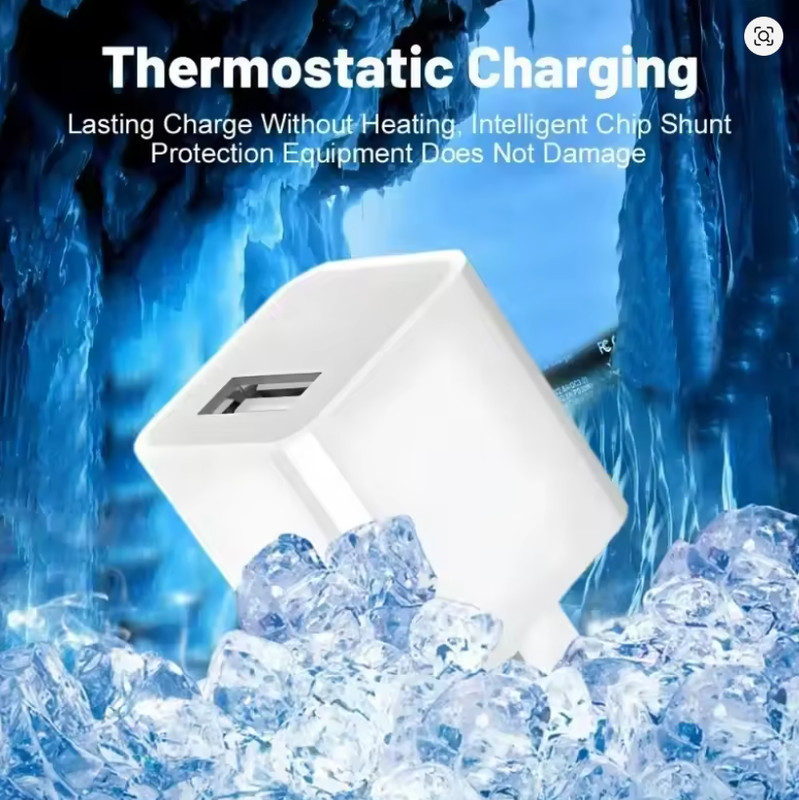 Genuine 5W USB Travel Power Adapter Cube Charger For iPhonee iPadd gallery