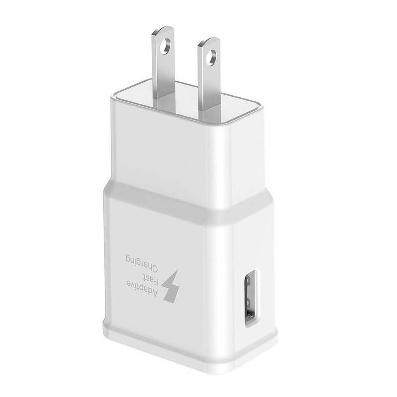 Adaptive Fast Charging Type C Cable + Wall/Travel Charger Adapter USB-C Cord
