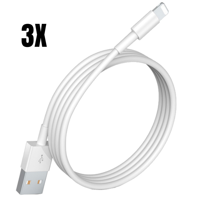 Wholesale USB Power Adapter Data Cord Fast Charger Cable For iPhone iPad iPod