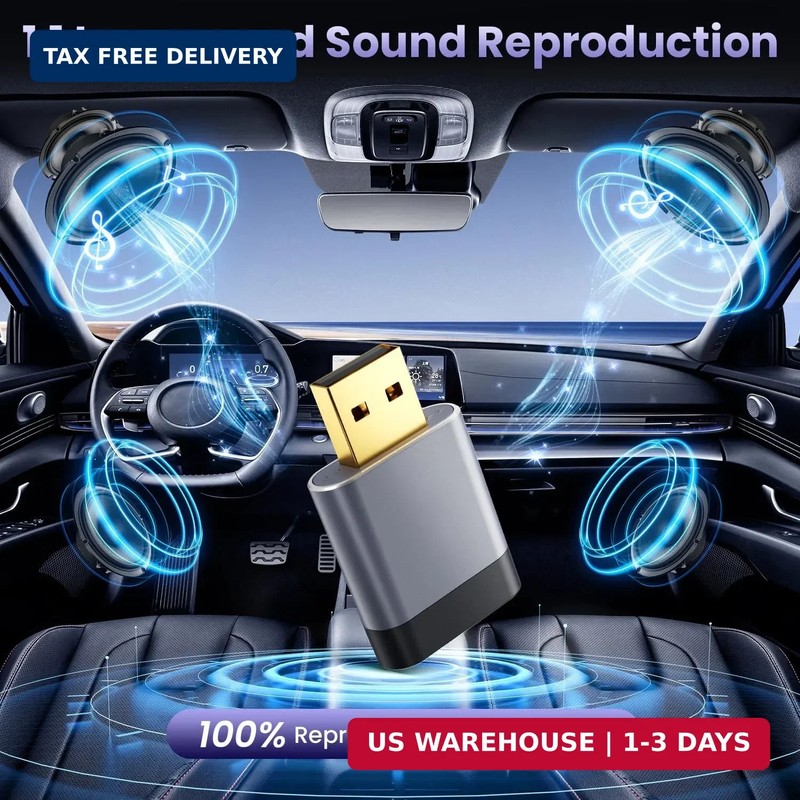 Wireless CarPlay Adapter for iPhone & Android Auto (Mini & 2026 New), Wired to W gallery