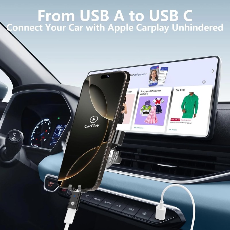 【Apple MFi Certified】Lightning to USB-C Adapter, Stuffcool 4Pack Lightning F gallery