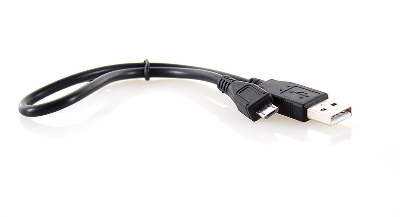 Micro USB Cable Black Charger Data Sync Cord For Samsung/Apple/Nexus/LG 30CM