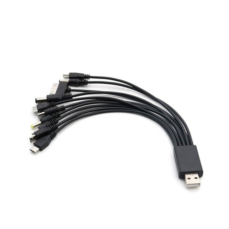 1pc 10 In1 Micro USB Multi Cable Charger Charging New Cable For Mobile Phone#ZH gallery
