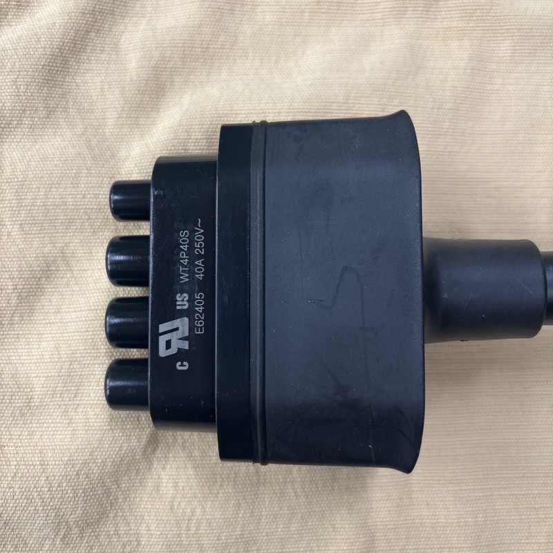 OEM EV Charger Adapter NEMA 14-50P Plug 40A 250V - Part WT4P40S E62405 gallery