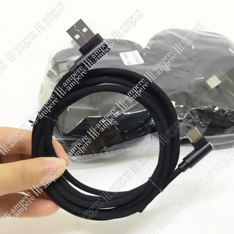 Charger For Samsung iPhone 15 16 Right Angle Braided Type C to A Cable USB Plug gallery