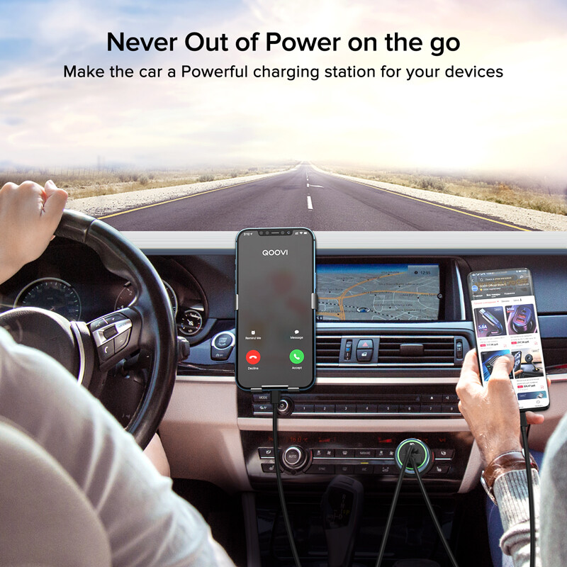 18W PD Fast Car Charger iphone USB-C to 8Pin Cable For iPhone 12 11 Pro Max XS X gallery