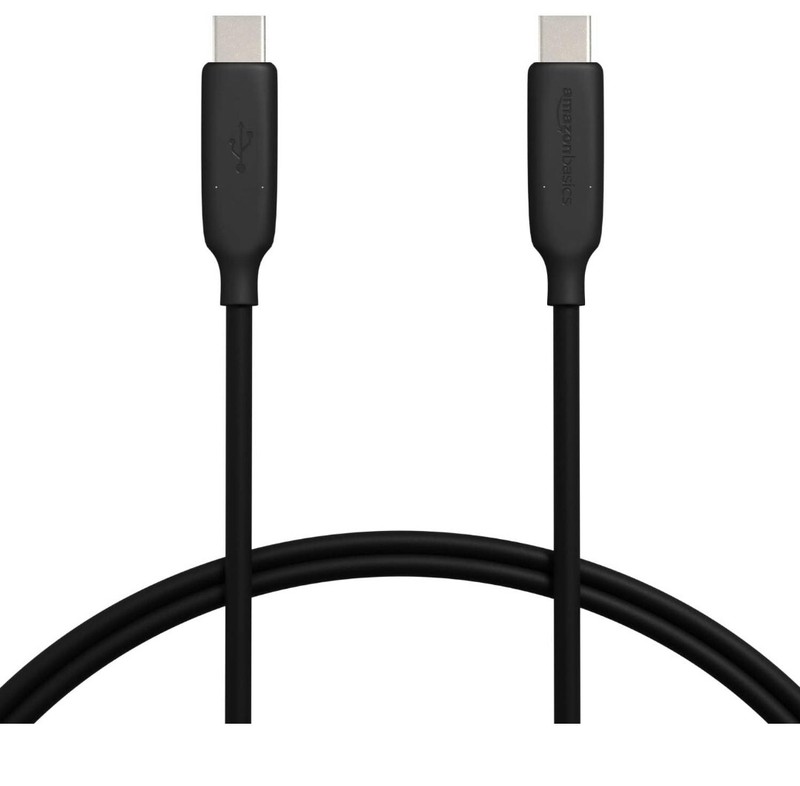 Amazon Basics USB-C to USB-C 3.1 Gen 2 Fast Charging Cable, 60W, 10Gbps…