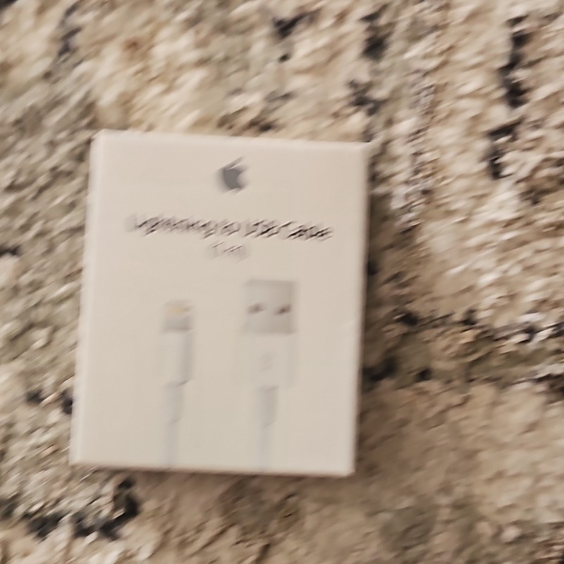 Apple White 1m Lightning to USB Charging & Data Sync Cable Universal