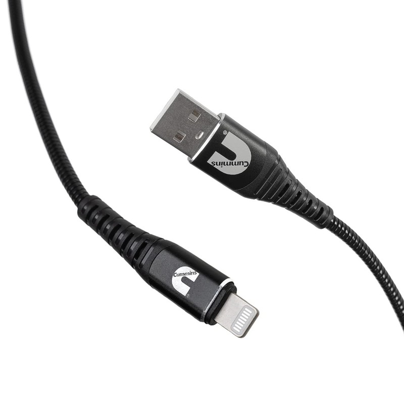 Lightning® to USB Cable MFi-Certified with Most Apple® Devices Plus Wrap Atta…