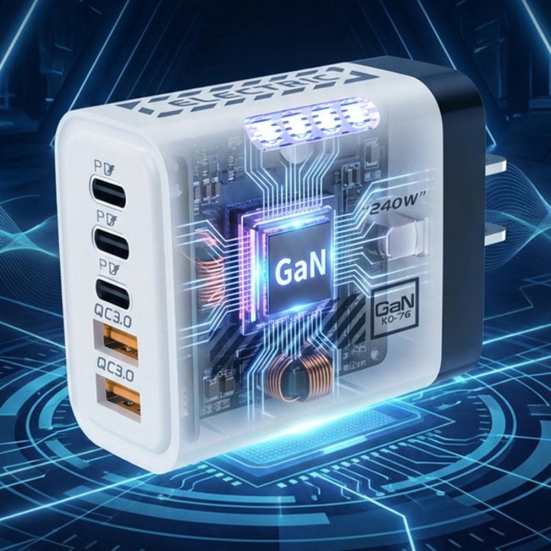 240W Super Fast Charging USB Type C Wall Charger For Samsung iPhone iPad gallery