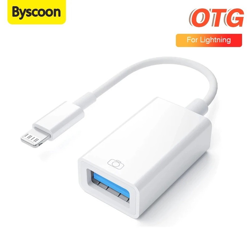 OTG Adapter For Male to USB Female Adapter OTG and Charger Cable for i gallery