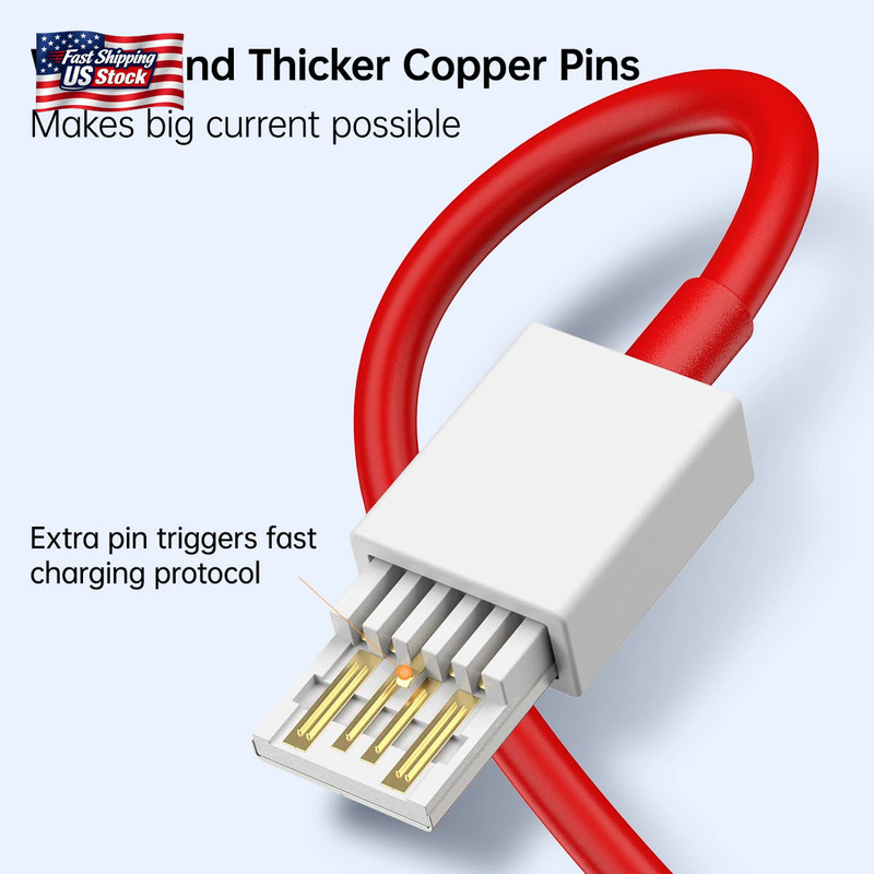 SGQGS 7.3A for Oneplus Charging Cable USB Type C Fast Charger Cord for One plus gallery