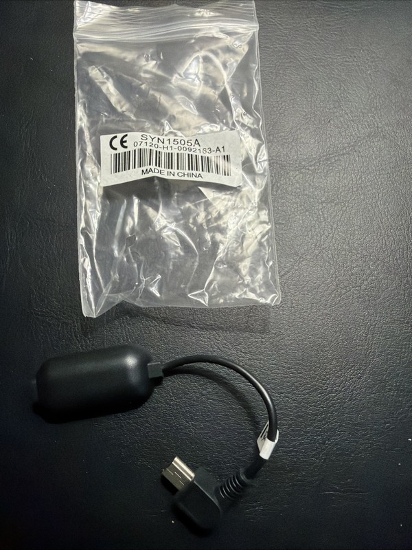 (NEW) Motorola OEM Audio Headset Adapter Mini USB to 2.5mm Port – Black SYN1505A