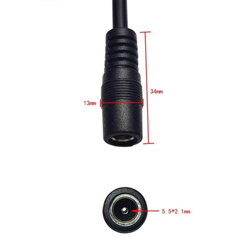 Energy Conversion Adapter Power Cable DC5521 Female To DC8020 Male Connectors gallery