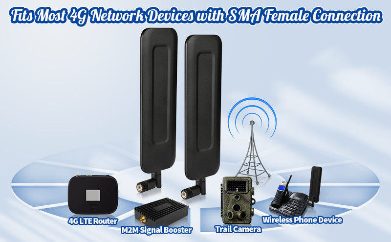 5db External Magnetic Antenna SMA for TP-Link TL-MR6400 Wireless 4G LTE Router gallery