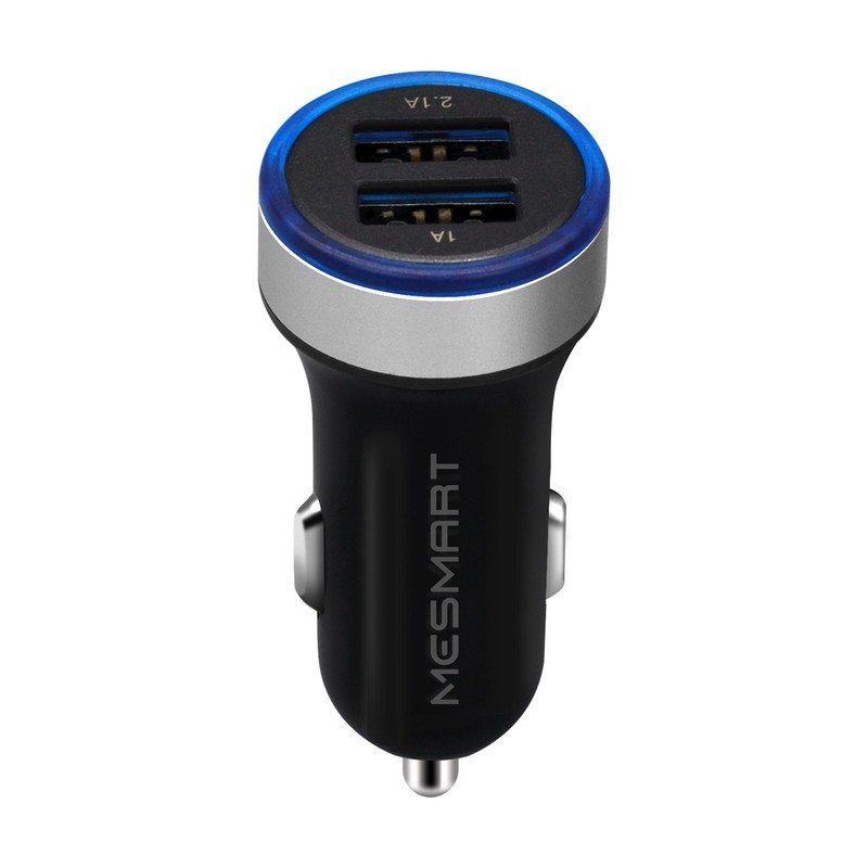 18W Dual USB Ports Car Charger Adapter For iPad iPhone 16 Pro Max 17 Plus 15Pro