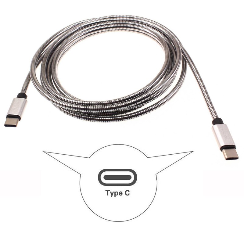 For iPhone 17/Pro/Max/Air - 3ft and 6ft Long Metal PD USB-C Cables Fast Charge gallery