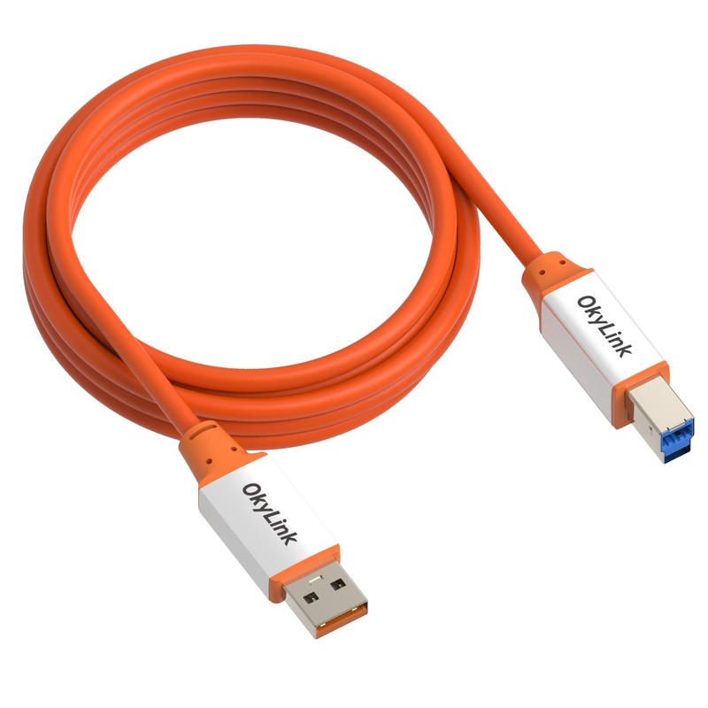 USB 3.2 Gen 2 A to B Printer Cable - 10ft (3m) High-Speed 10Gbps USB MIDI Cab... gallery