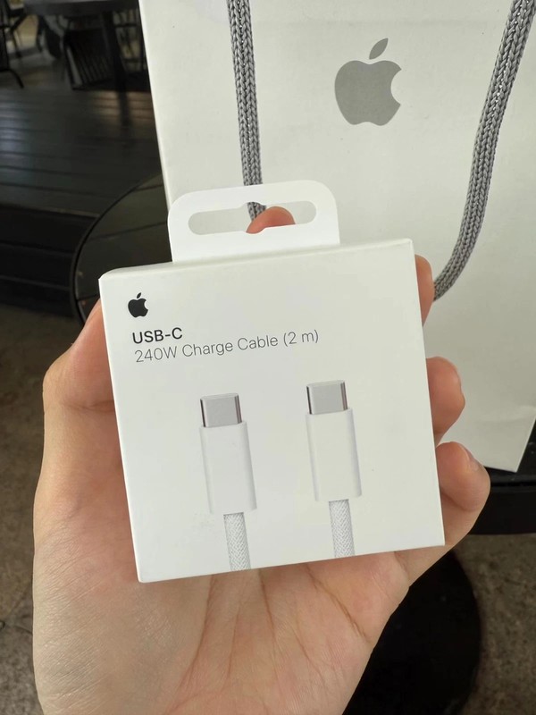 Apple 240W USB-C Charge Cable (2 m) 2 Meter Braided Type-C To C Cable