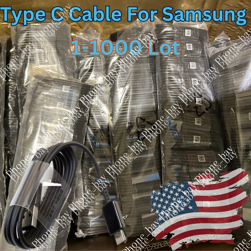 LOT USB Type C Cable Fast Charger Charging Cord For Samsung S10 iPhone15 16e 17