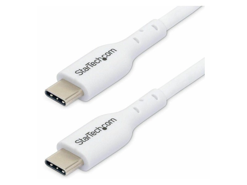 StarTech 6ft (1.8m) White USB-C Charging Cable, USB C Cable, USB 2.0 Type-C gallery