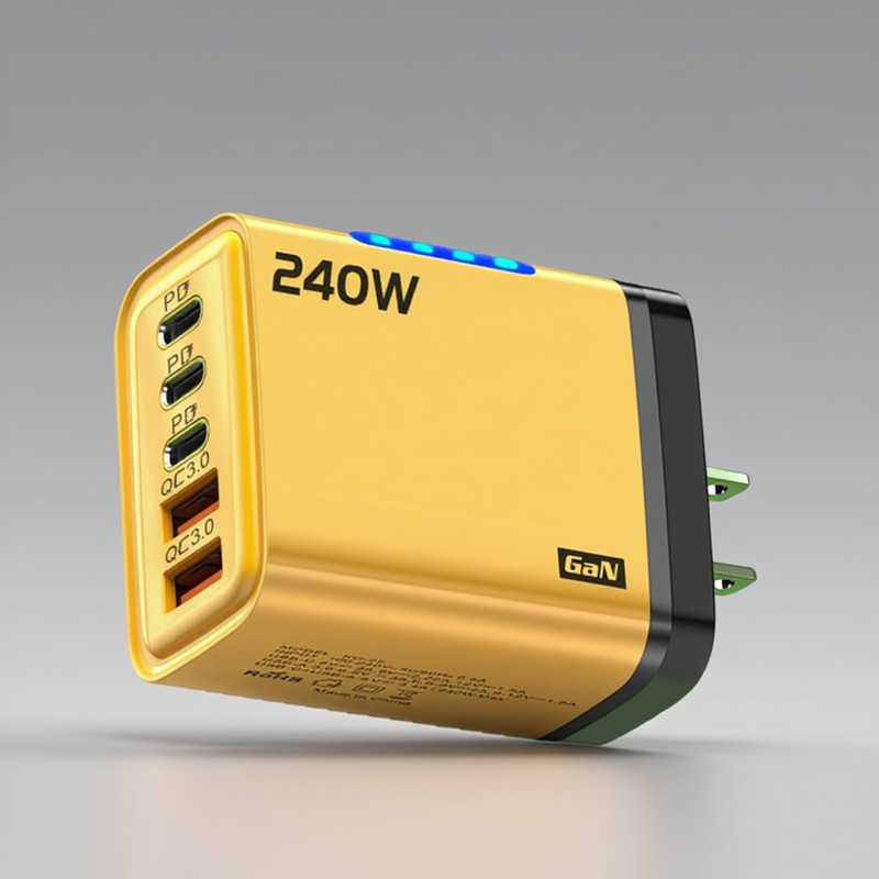240W Fast Charging Wall Charger&4-IN-1 Cable For iPhone Air/17/16/15/14/13/12Pro gallery