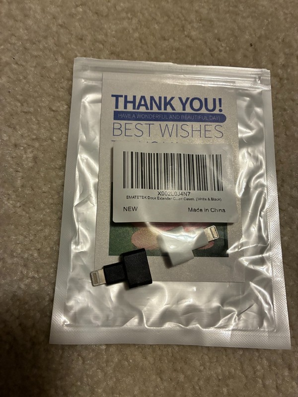 i-Phone Extender Adapter Connector Female to Male. Transfer Audio, Video