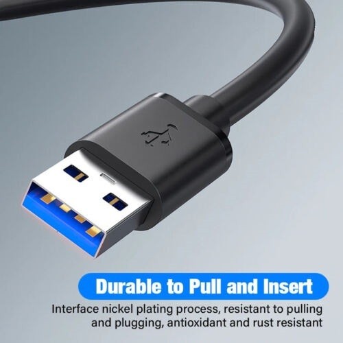 USB 3.0 A Male to A Male Cable Data Transfer Super Speed Power Charger Metal LOT gallery