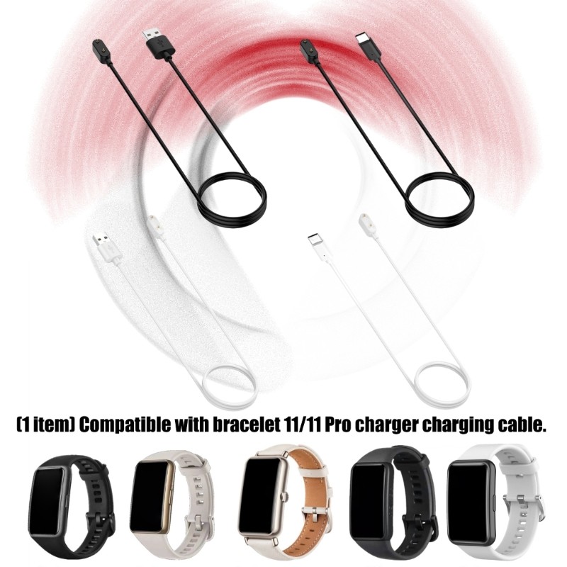 Flexible Efficient Energy Transfer Cable Charging Wire For Activity Trackers gallery
