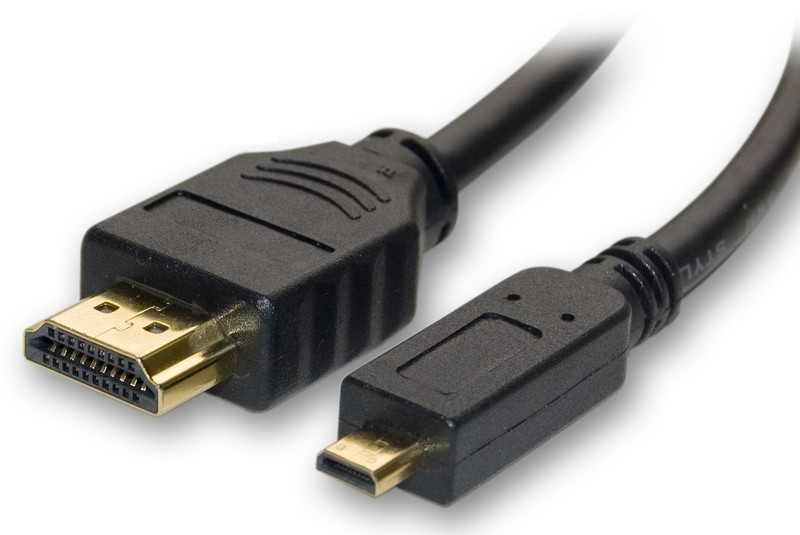 BLACKBERRY Q10 MOBILE PHONE TO HDMI CABLE TO CONNECT TO TV HDTV 3D 4K
