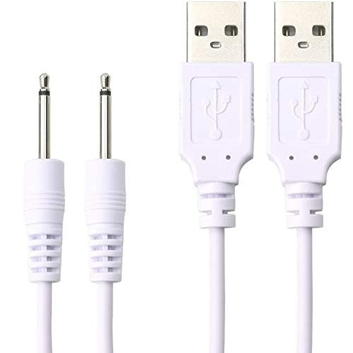 2 Pack Wand Charger Replacement DC Charging Cable Set Compatible with lovesen…