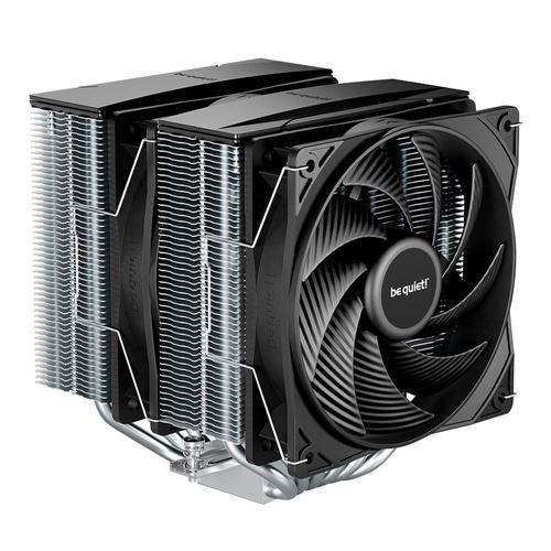 be quiet! Pure Rock Pro 3 Silver CPU Air Cooler 250W- BK041 NEW - FREE SHIPPING gallery