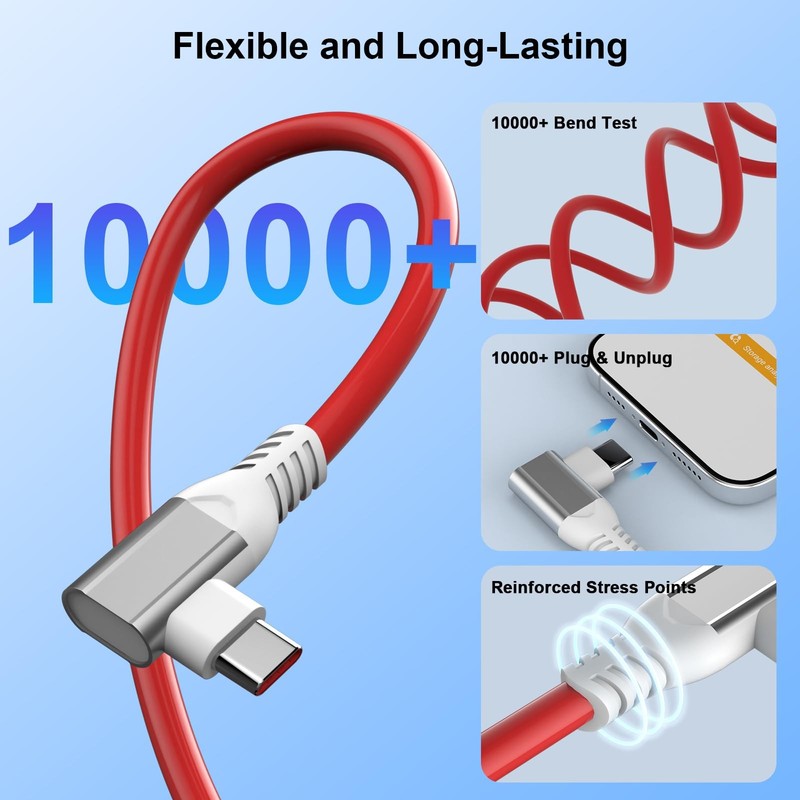 USB C Charging Cable 125W for OnePlus 10T 9 Pro 65W for Warp-Charging Cable 6... gallery