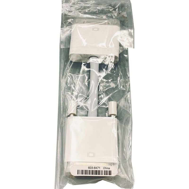 Genuine Apple DVI-D Male to DVI-D Female Cable Monitor Display Adapter 922-7166
