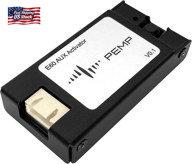 PEMP E60 Aux Activator Adapter Open the Aux Audio of the Original Car for BMW E6