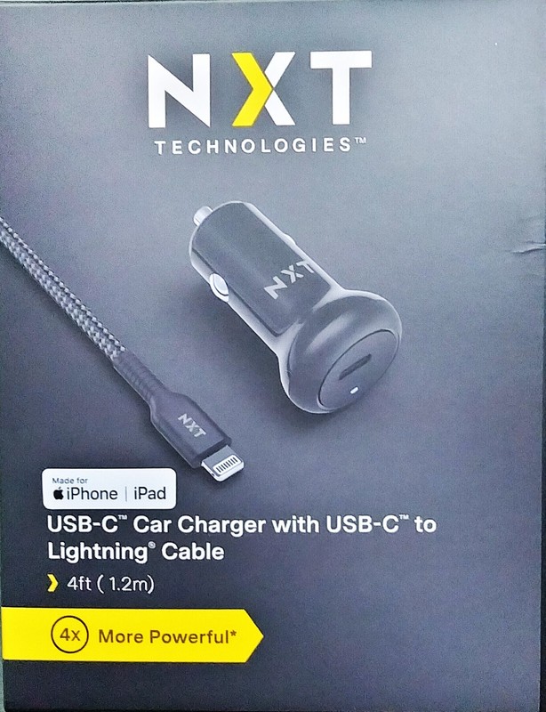 USB Car Charger with USB -C Cable to Lightening cable for IPhone gallery