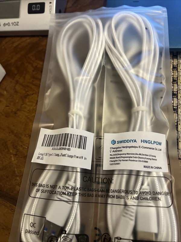 White USB C Cable 10 ft, Long USB A to USB C Cable Fast Charging, (2pack) gallery