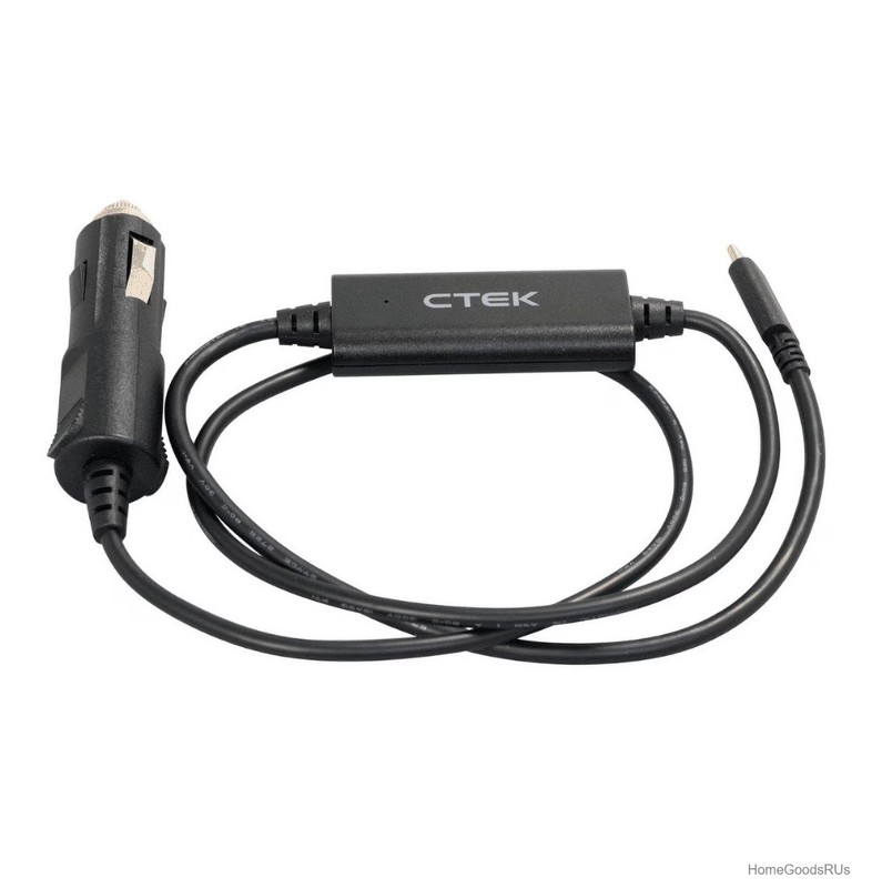 USB-C Charging Cable 12V Accessory Plug For Vehicle Portable Device Power Cord