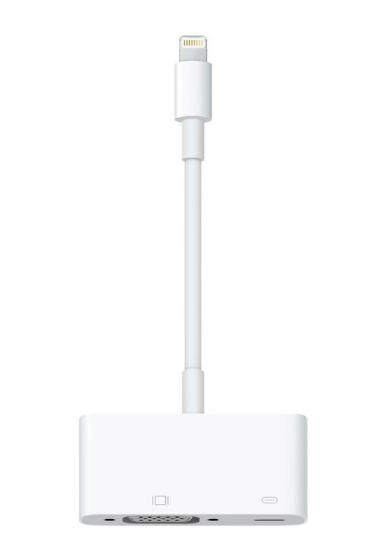 Genuine - Apple Lightning to VGA Adapter - MD825AM/A, Model A1439 - NEW