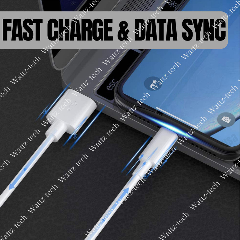 20X USB Fast Charger Sync Cable 3/6FT For i-Phone 14 13 11 12Pro XR i-Pad 8 Cord gallery