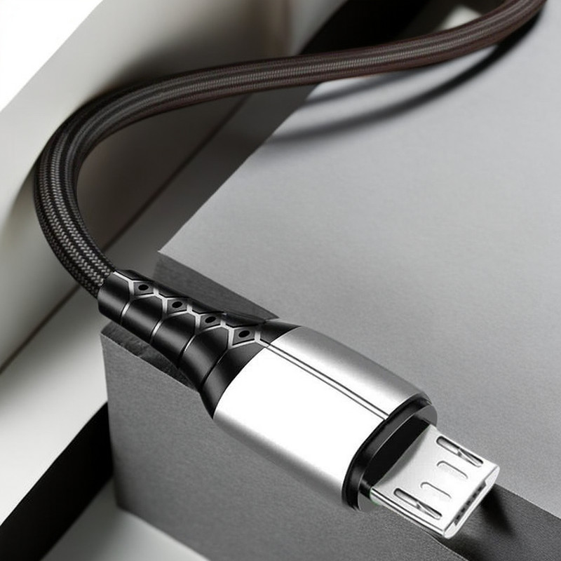 5ft 3ft Micro USB Cable Type-c Charging Data Wire for Samsung Xiaomi Android gallery