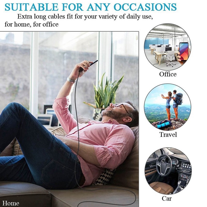 USB 2.0 A Male to Micro USB Charging Cable Lot Fire Stick, Tablet Android Phone gallery