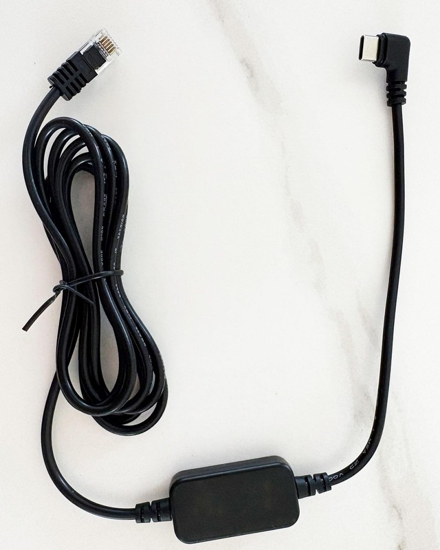 Power Cord 5.6ft RJ11 to USB C for Uniden R8w R8 R7 R4w R4 R3 DFR9 DFR8 DFR7 gallery