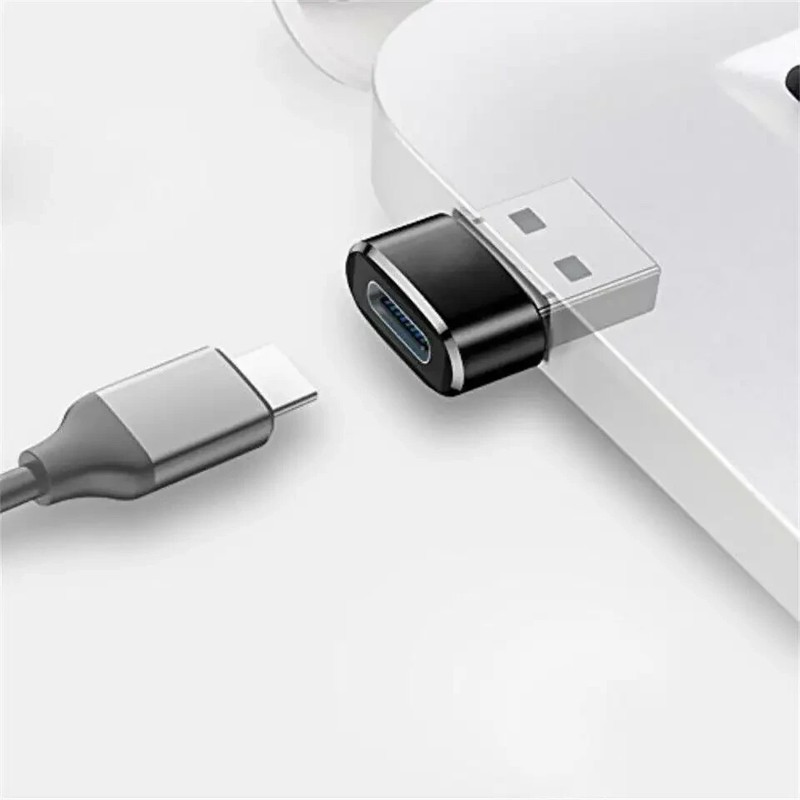 2 PACK USB C 3.1 Type C Female to USB 3.0 Type A Male Port Converter Adapter NEW gallery